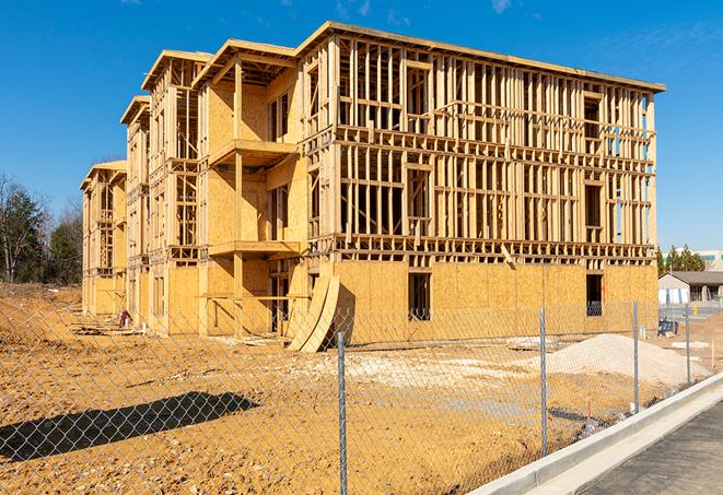 a long-lasting temporary fence helping to keep construction zones safe in Montgomery